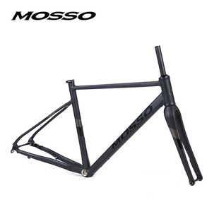 峰大MOSSO 735GVL碗组走线越野公路车架 7005铝架+碳纤维前叉