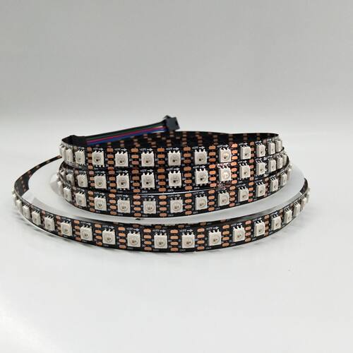 WS2815内置rgb幻彩灯带  60/96/120/144珠多款式厂家直销断点续传