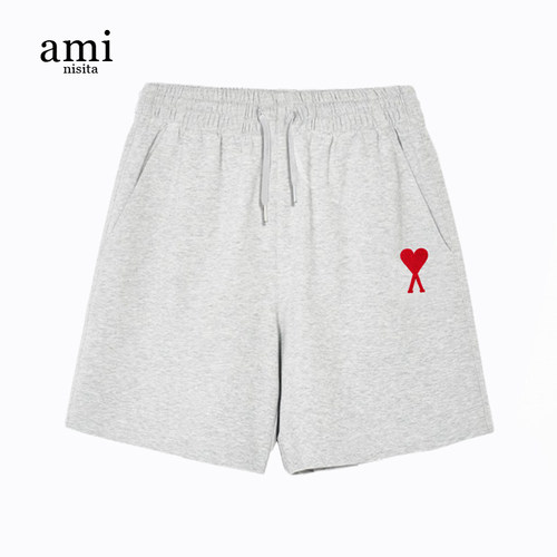 ami中大童短裤宽松休闲五分裤