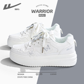 学生鞋 回力蝴蝶女鞋 子 百搭奶fufu厚底小白鞋 板鞋 2025秋季 加绒新款