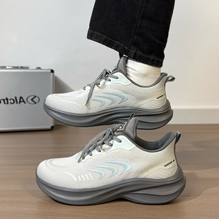 跑步鞋 轻便软底运动休闲鞋 男2026新款 男女同款 子潮 爆款 回力透夏季