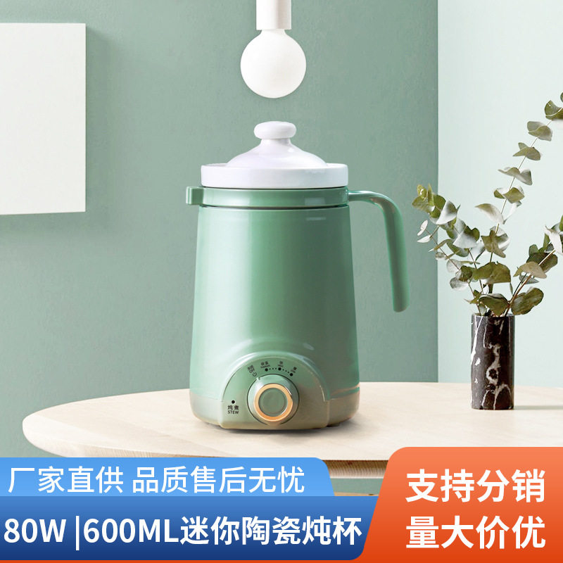 办公室保温养生杯多用电炖杯煲汤泡茶迷你便携电煮杯