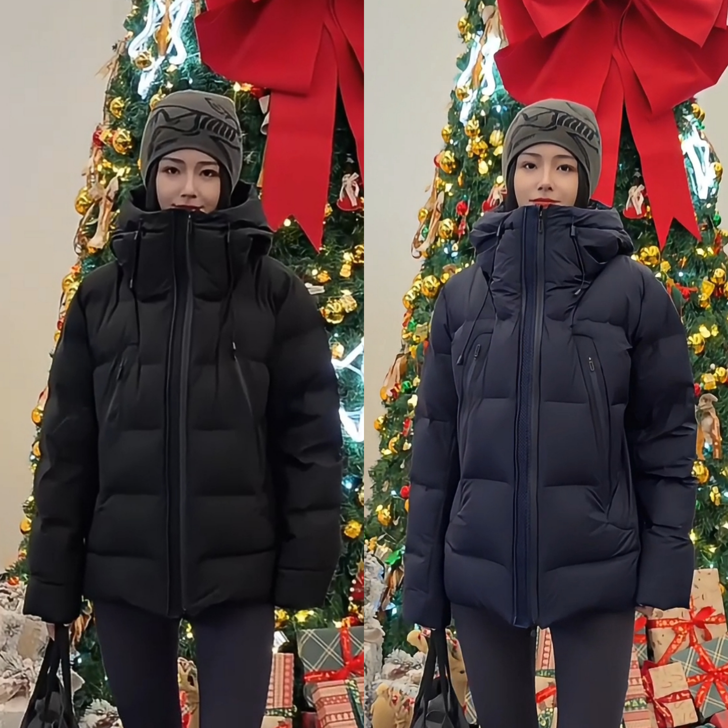冬季上新大连帽防风设计男士棉服