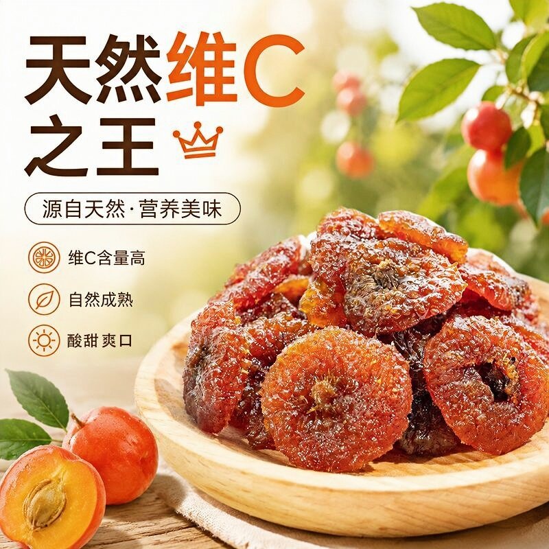 正宗贵州特产刺梨干果脯果干泡水新鲜蜜饯富含VC休闲小零食