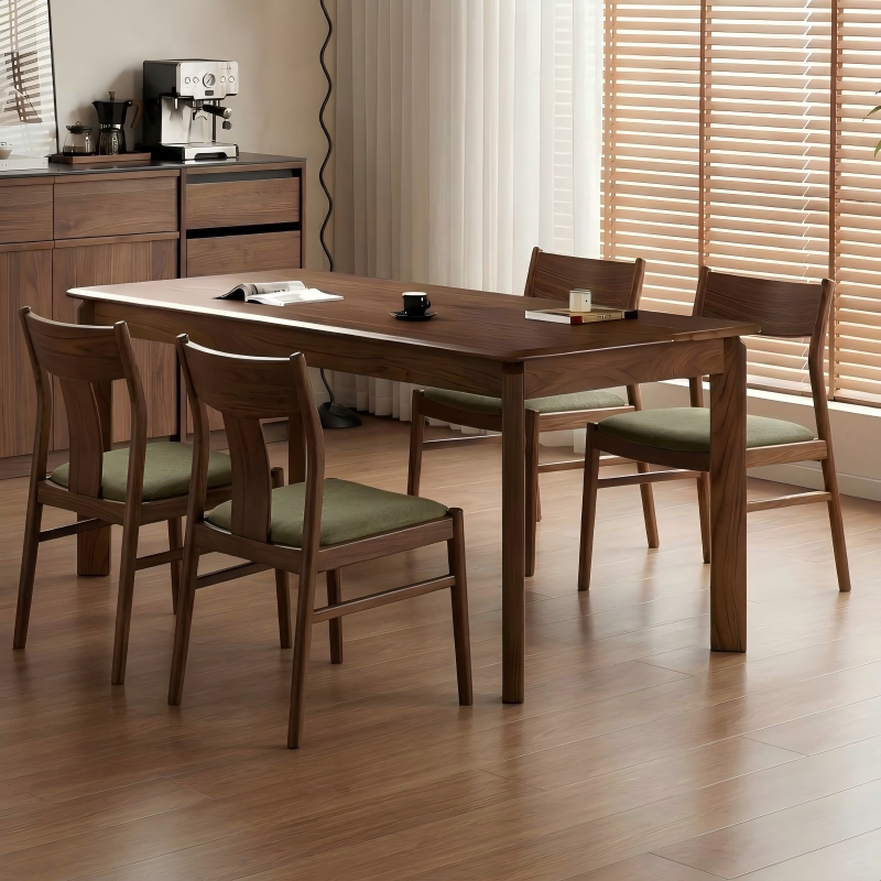 顾家家居实木书桌家用大板桌简易办公桌电脑桌书房简约长方形桌子