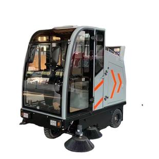 十堰市电动扫路清扫车高压清扫一体电动扫路车驾驶式全封闭车