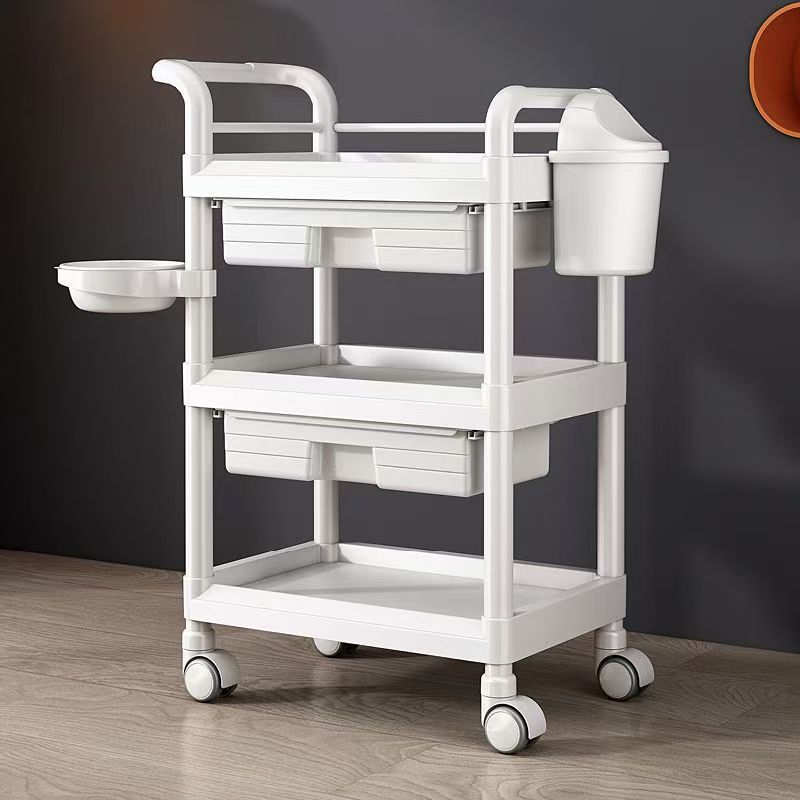 美容车美容院专用手推工具车一体车小气泡小推车置物架子简易推车