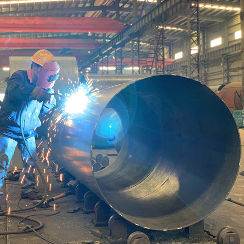 广东厂家钢板卷管 大口径螺旋管 焊接钢管630螺旋钢管 钢护筒