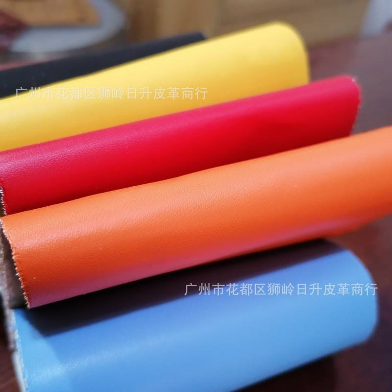 覆膜移膜 贴膜再生皮 100纹橙色 厚度 图为1.0mm