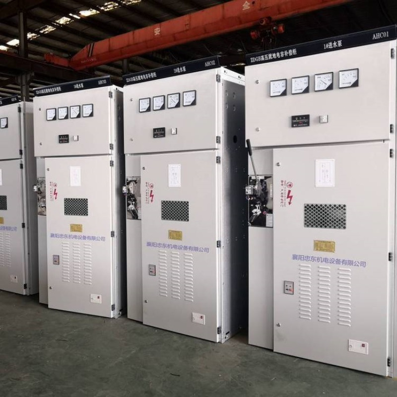 10KV高压电机就地电容补偿柜 6KV自动投切功率因数补偿装置