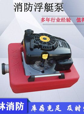 FTQ4.0/14-150远程遥控机动浮艇泵15马力汽油抽水泵
