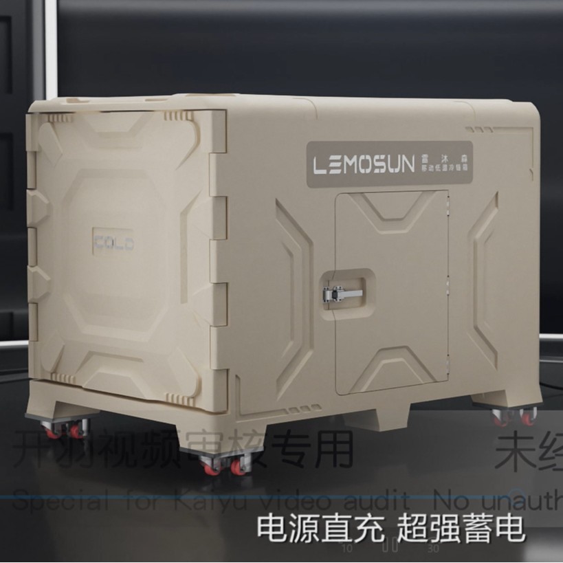 温控内循环空气流动技术冷链运输大体积塑料制冷保温箱冷藏柜冷柜