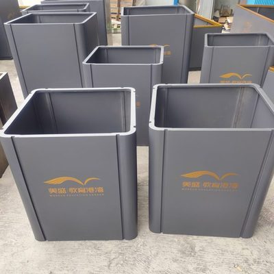 不锈钢户外成品花箱组合定制广场售楼部花坛种植箱商业街花槽围栏
