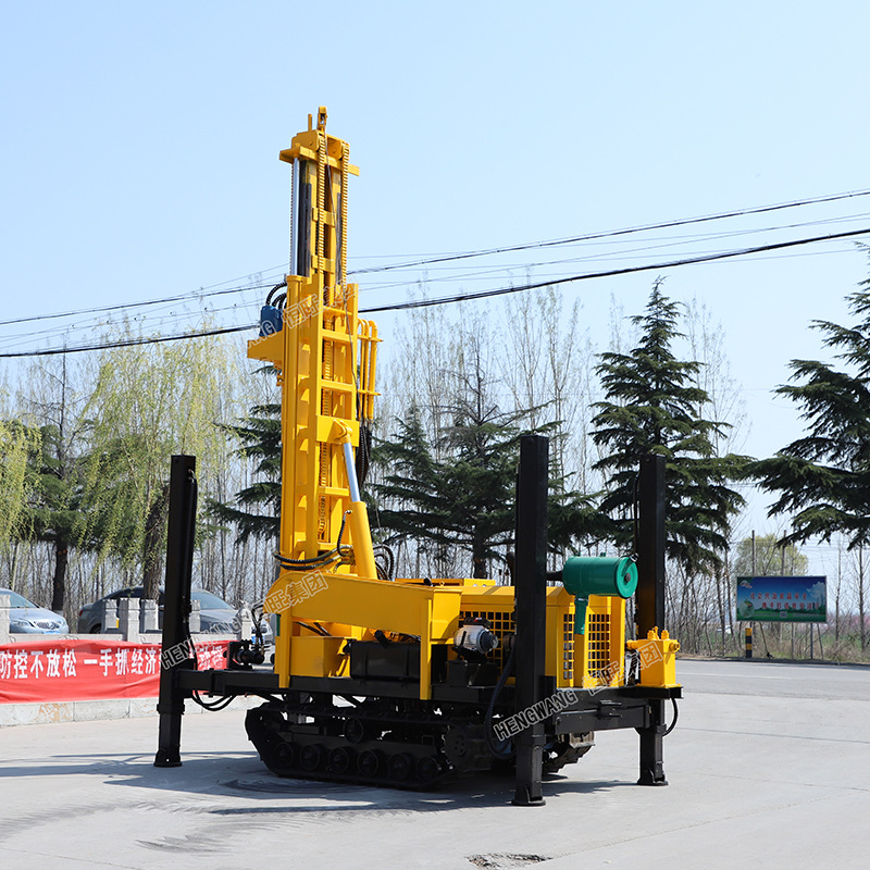 恒旺200米气动水井钻机快速打井凿岩钻机钻井机挖井勘探水井钻机