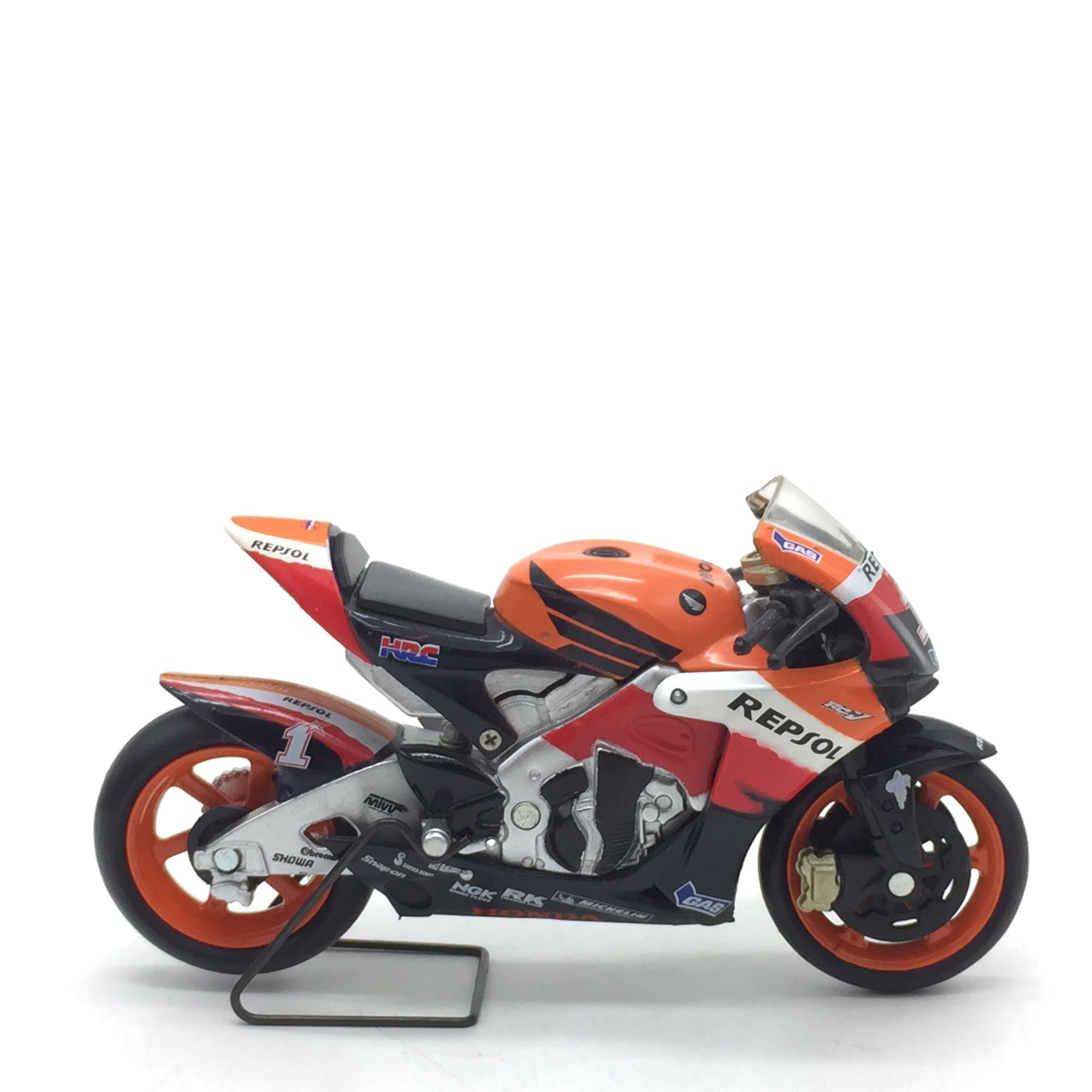 1/18本田Moto GP RC211V 1号摩托车模型 长约11.5cm