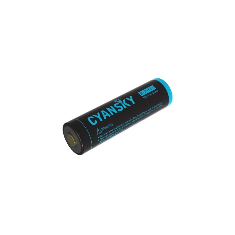 CYANSKY 16340直充锂电池18650 21700动力锂电池正极保护版