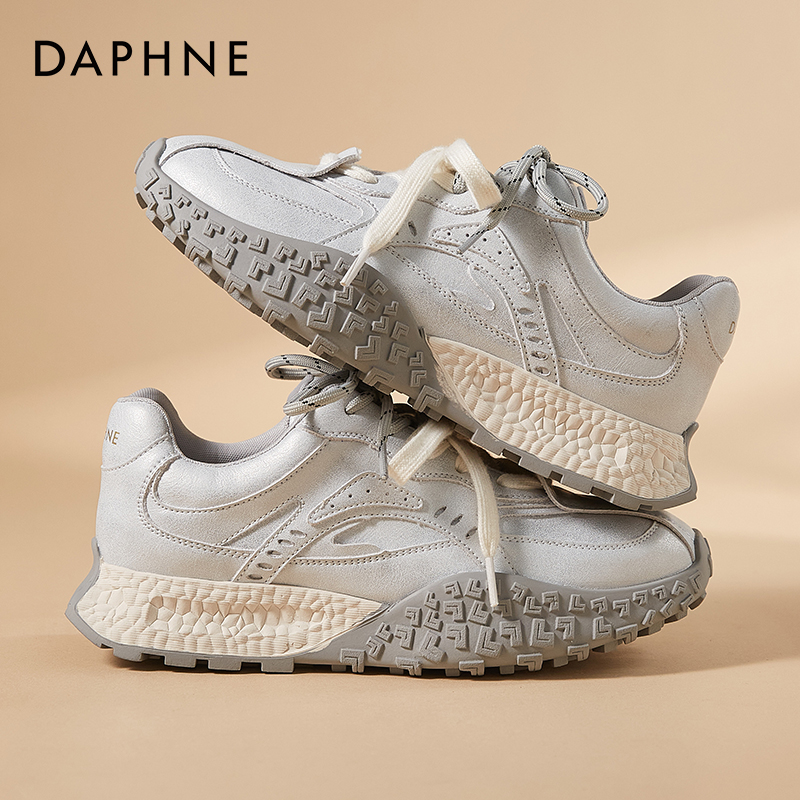 达芙妮德训鞋厚底增高阿甘鞋