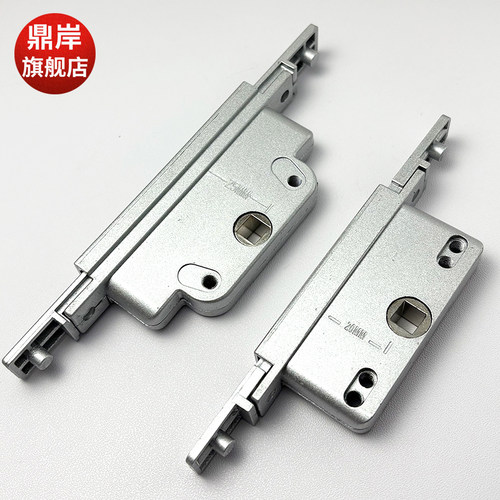 断桥铝合金门窗锁盒锁扣金刚网纱窗锁芯平开 窗锁盒系统窗五金配