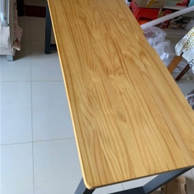 优选定做实木板台面板定制吧台板桌面板厚木板订做电脑桌办公桌榆