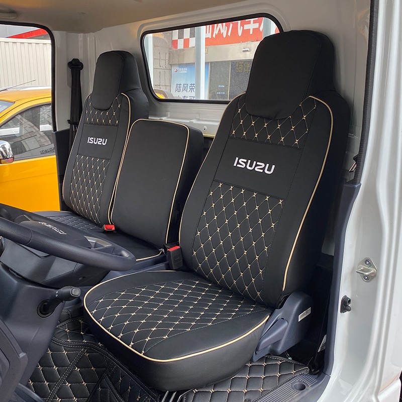 优选国六五十铃翼放ES5EC7坐垫套 庆铃M100m600p700铃咖轻卡货车