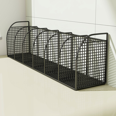 优选金属书立架办公室工位资料架文件框办公用品文具大全书立架办