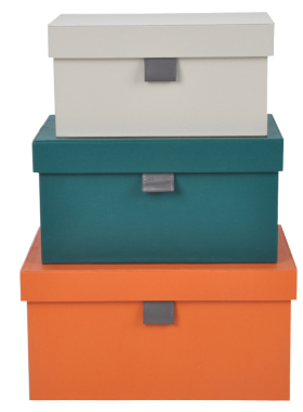 优选轻奢皮质皮扣收纳盒样板房间衣帽间衣橱装饰箱盒子储物箱软装