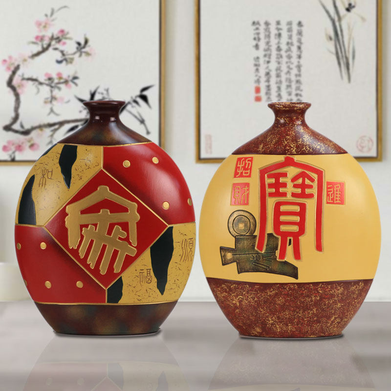 优选创意实用酒柜装饰品摆件中式现代客厅家居摆设电视柜创意结婚,家居饰品,装饰摆件,淘宝优惠券,粉丝福利购,淘宝优惠卷