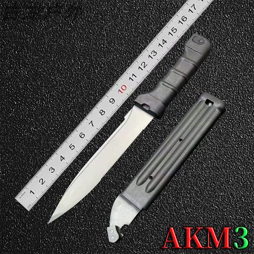 俄罗斯AKM3户外刀露营防身水果刀