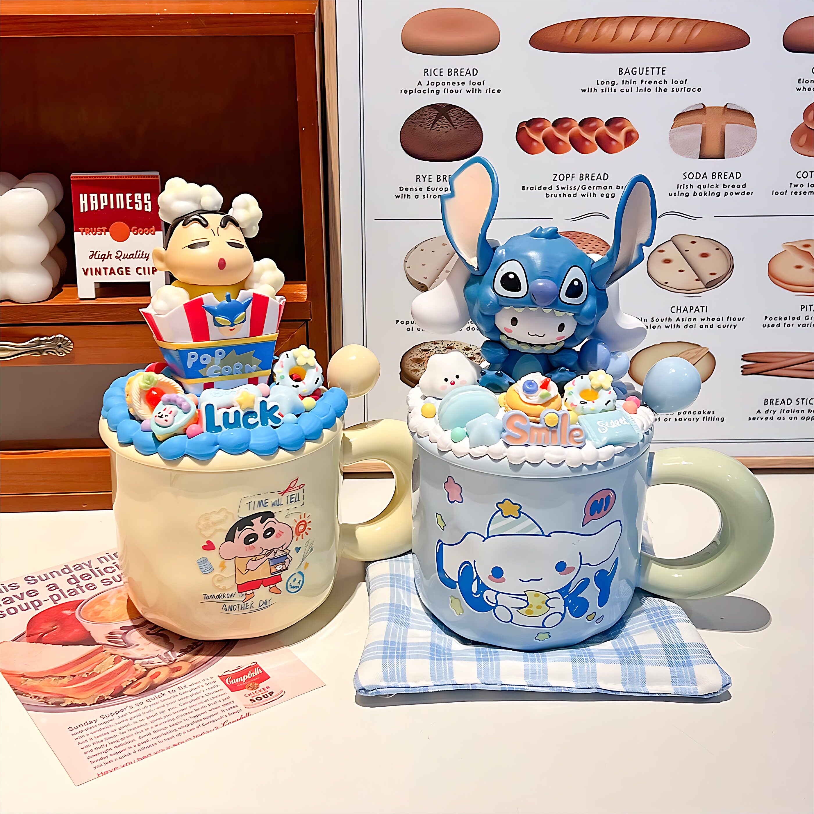 马克杯子ins高颜值带盖情侣杯