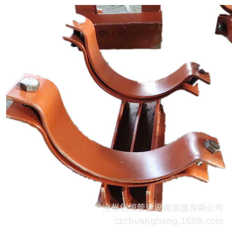 滑动管托  座式管托大型管道 导向管托 固定管托 管夹型 钢套钢滑