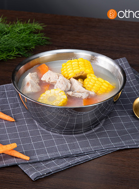 Rank系列18cm不锈钢双层碗