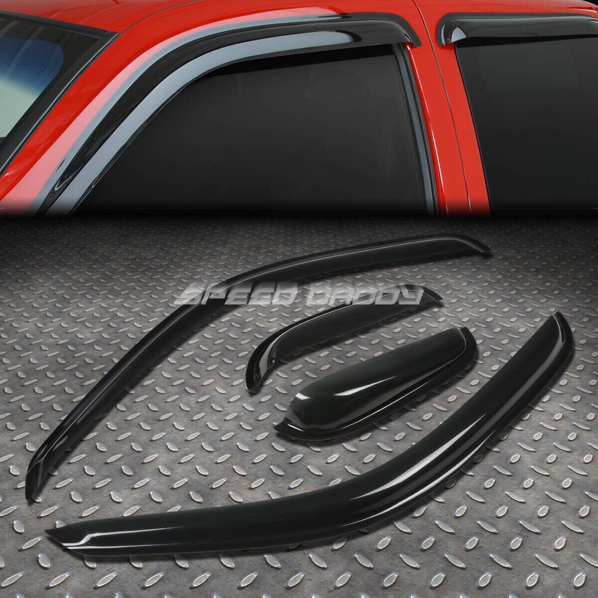 99-06 CHEVY/GMC EXTENDED  SMOKE TINT WINDOW VISOR雨挡