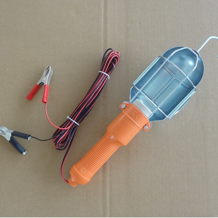 12-24VDC点烟器或车充插头 MAX60W5米平行线铁罩汽车工作检修灯