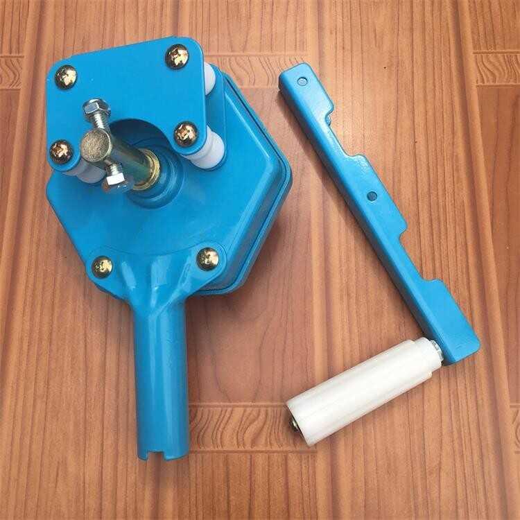 大棚卷膜器温室卷帘机手动电动蔬菜配件养殖场猪顶卷放风机摇膜器