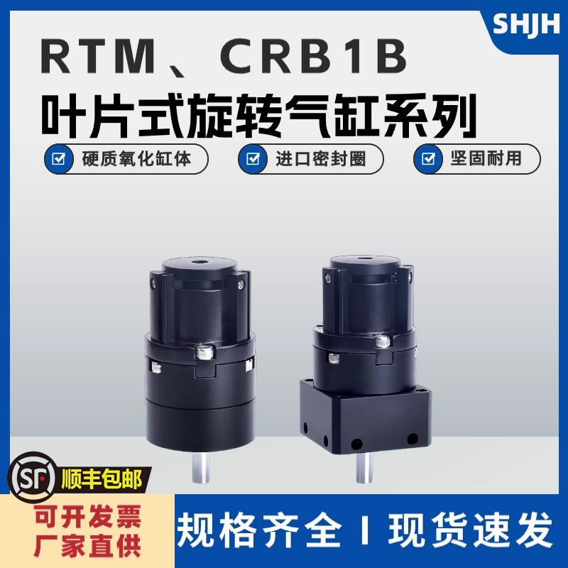 气立可型叶片旋转气缸RTM RTMF10*15*20*30*40X90X180X270-L-C2-S