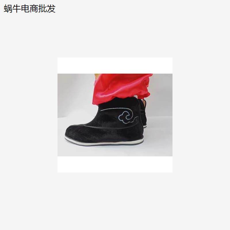 汉服靴子男古代戏剧中国