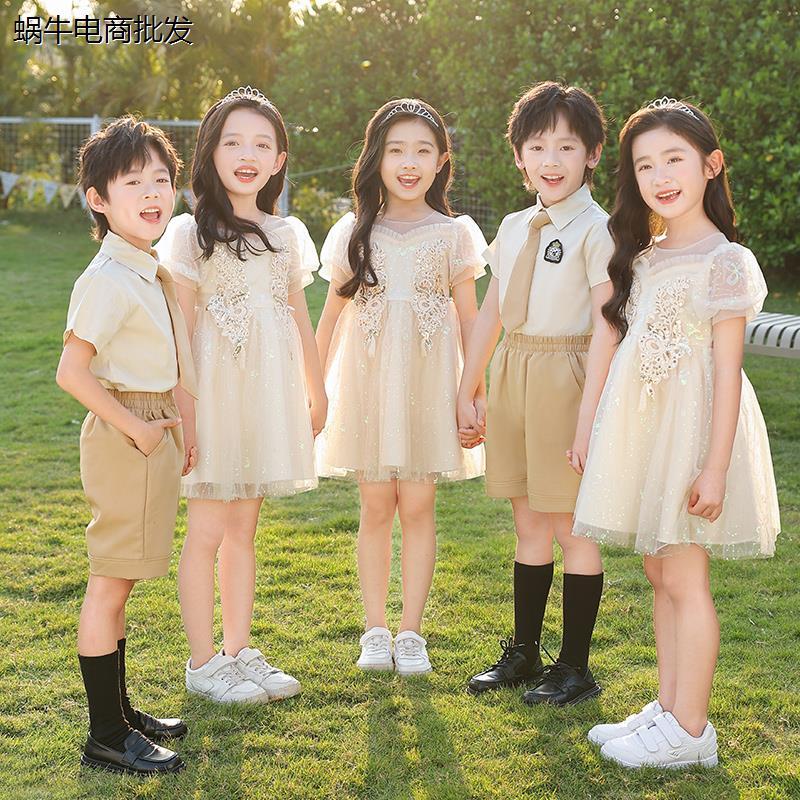 六一儿童节合唱表演服女