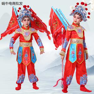 小荷风采儿童刀马旦演出