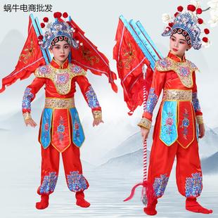 小荷风采儿童刀马旦演出服少儿花木兰穆桂英京剧戏曲舞蹈表演服装