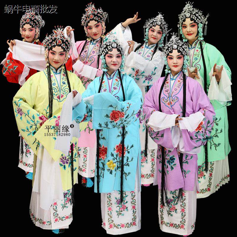 京剧花旦对披戏曲古装戏
