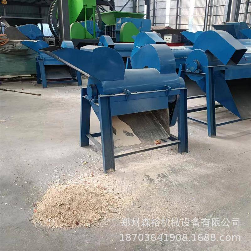 垃圾食品粉碎机过期方便面牛肉粒拆袋破碎机面包破袋分离一体机