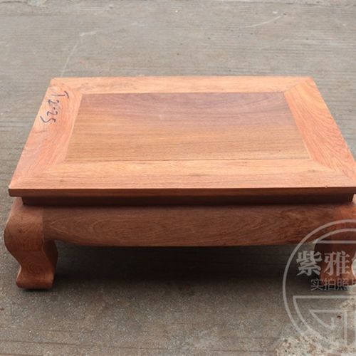 优选缅甸花梨/大果紫檀/实木方桌/红木炕几/小茶几/矮桌/长方形桌