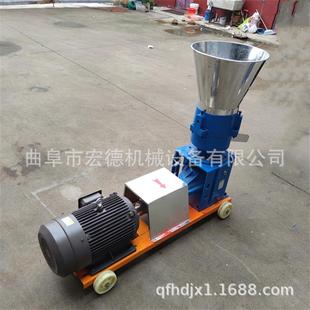 小型家用挤粒机 畜牧养殖饲料颗粒机 玉米秸秆造粒机