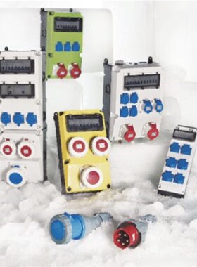 防水工业插座TYP-1609C-1609B欧式连接器多K功能插座IP44-电流-10