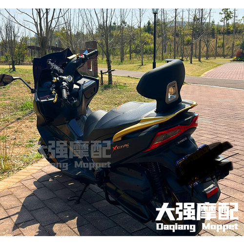 适用 光阳bS350 CT250 改装乘客靠背 国产光阳赛艇350改装 后靠背