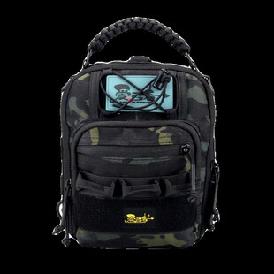 爱弓者迷彩通勤新款面料多功能耐磨户外战术背U包多种背法胸包