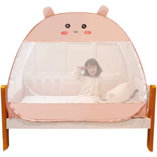 儿童三门蚊帐防尘宽60*180*80*2*1z*1.5*70*1.3*90*1.9m全底蒙古