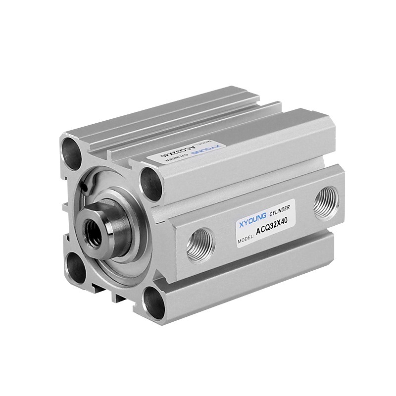 气动超薄气缸ACQ80X25薄型气缸ACQ80X5G0带磁薄型气缸ACQ80X75-S