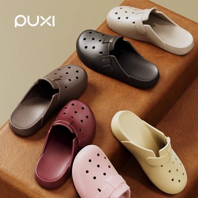 朴西2025新款勃肯鞋复古包头拖鞋