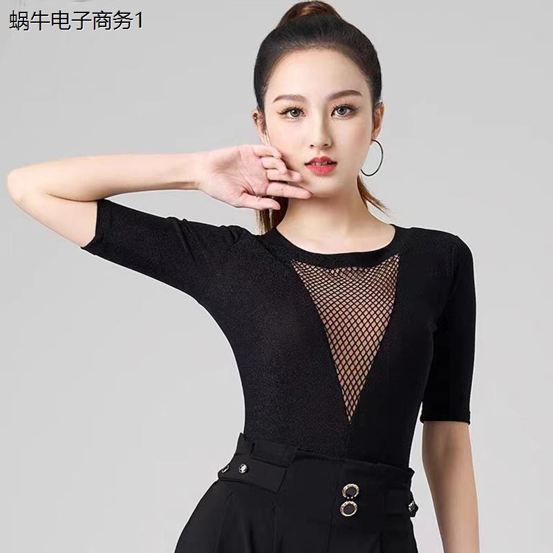 拉丁舞蹈服新款连体上衣
